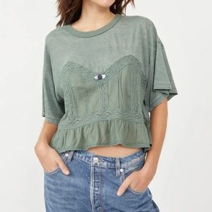 Free People Fall In Love Tee